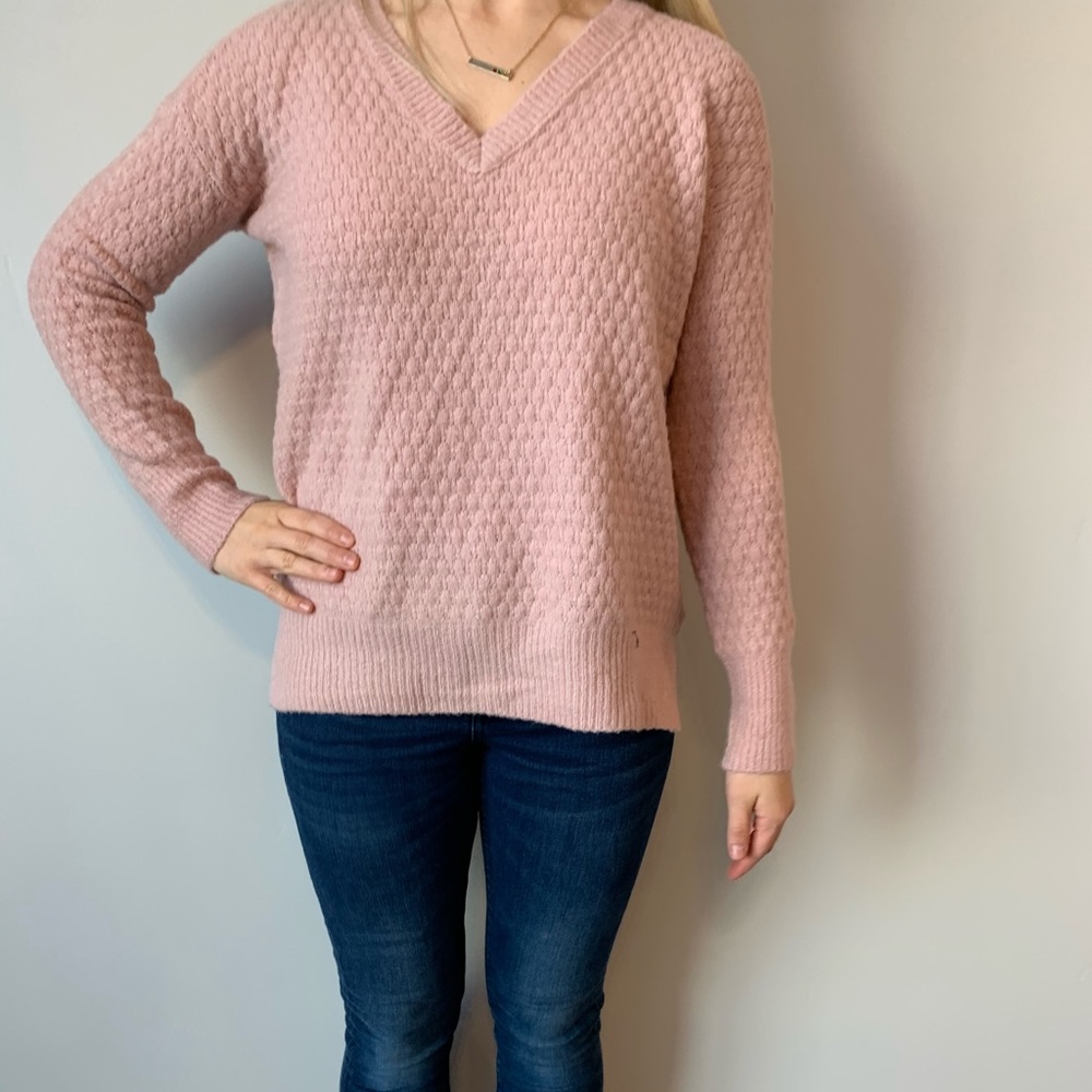 Pink LOFT sweater